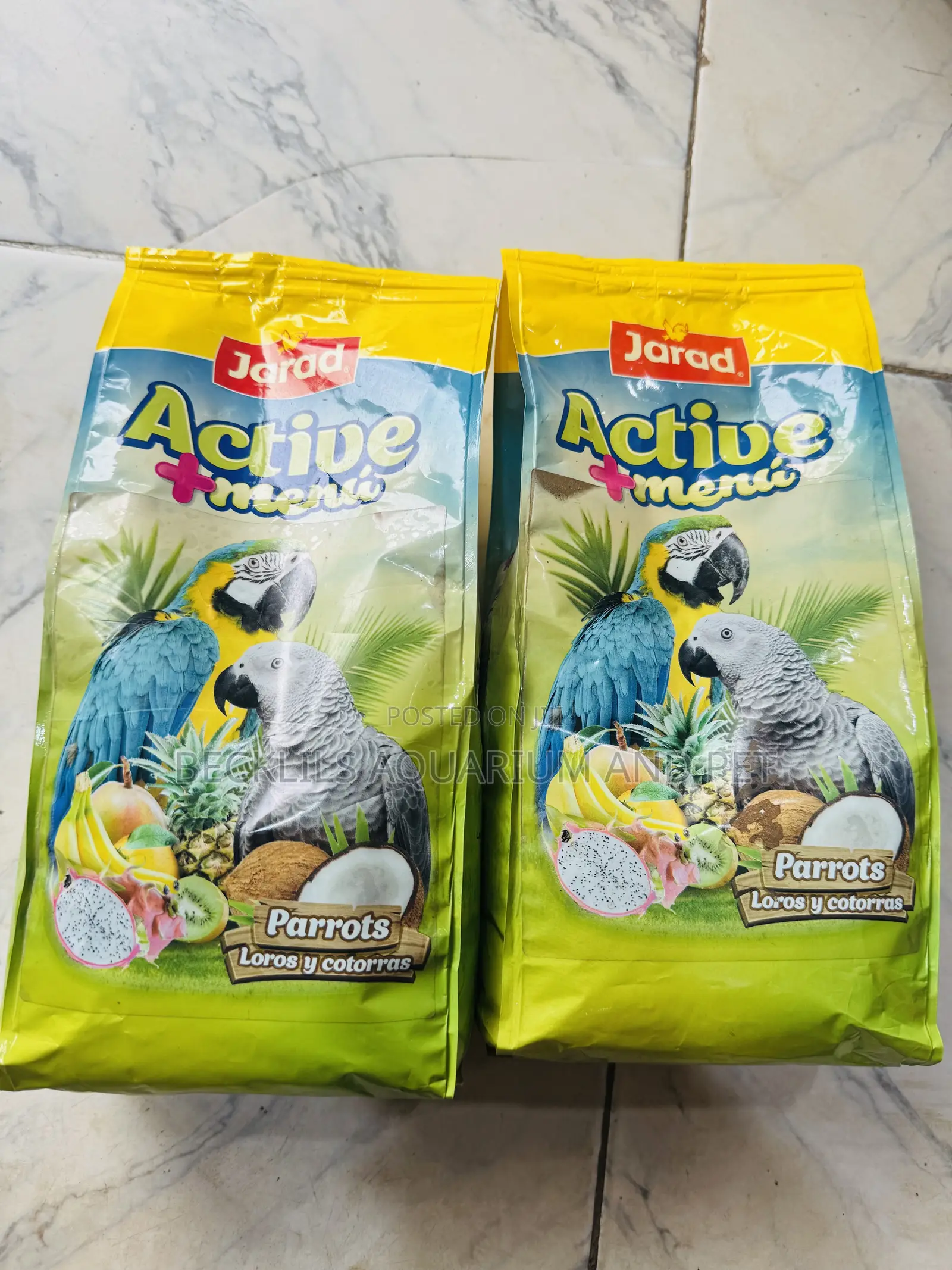 Jarad Active Menu Parrot
