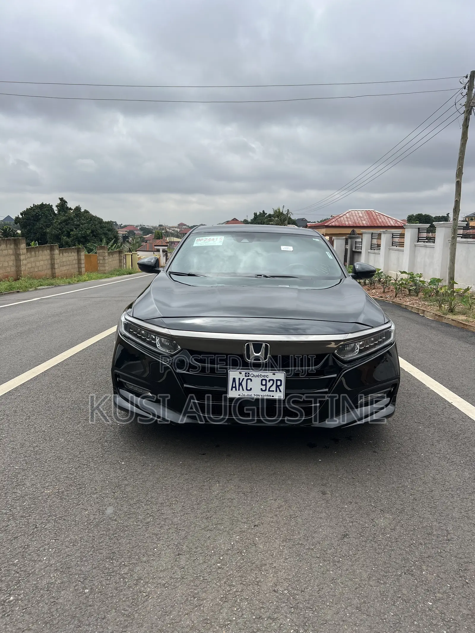 Honda Accord Sport (1.5L 4cyl Turbo 6M) 2019 Black