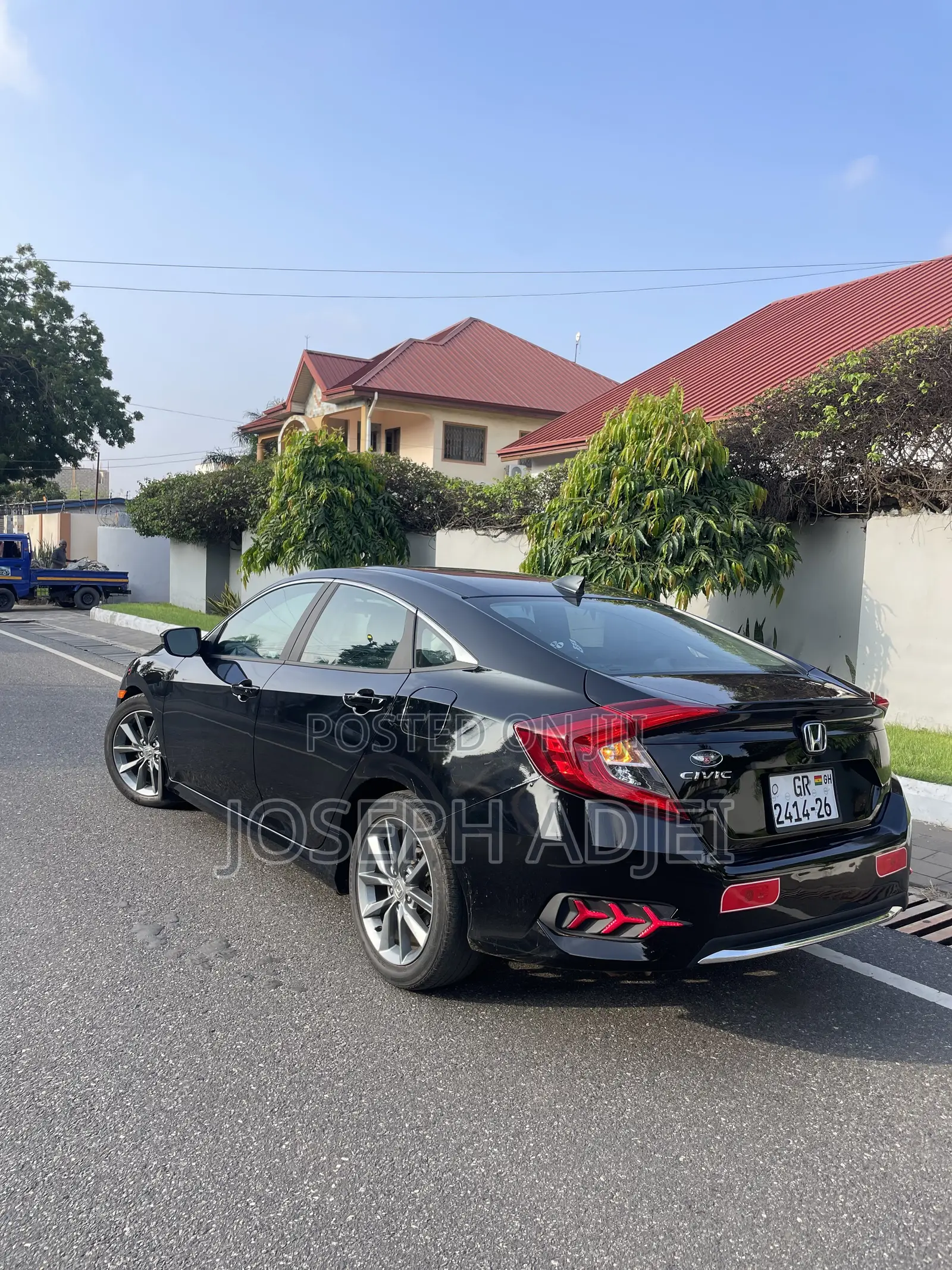 Honda Civic EX Sedan 2019 Black