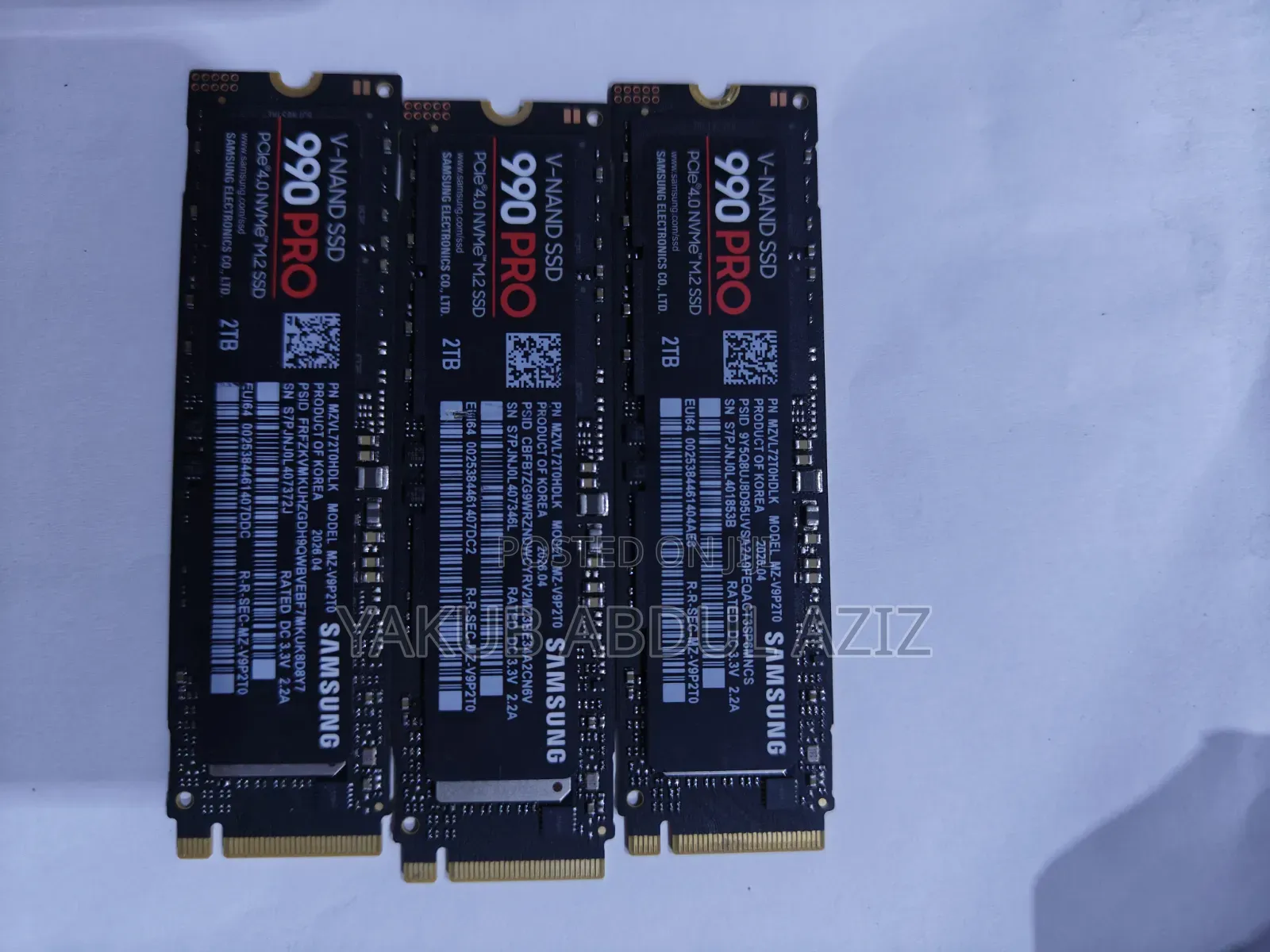 SSD M.2 Gen4 Samsung 2tb 2026 Model