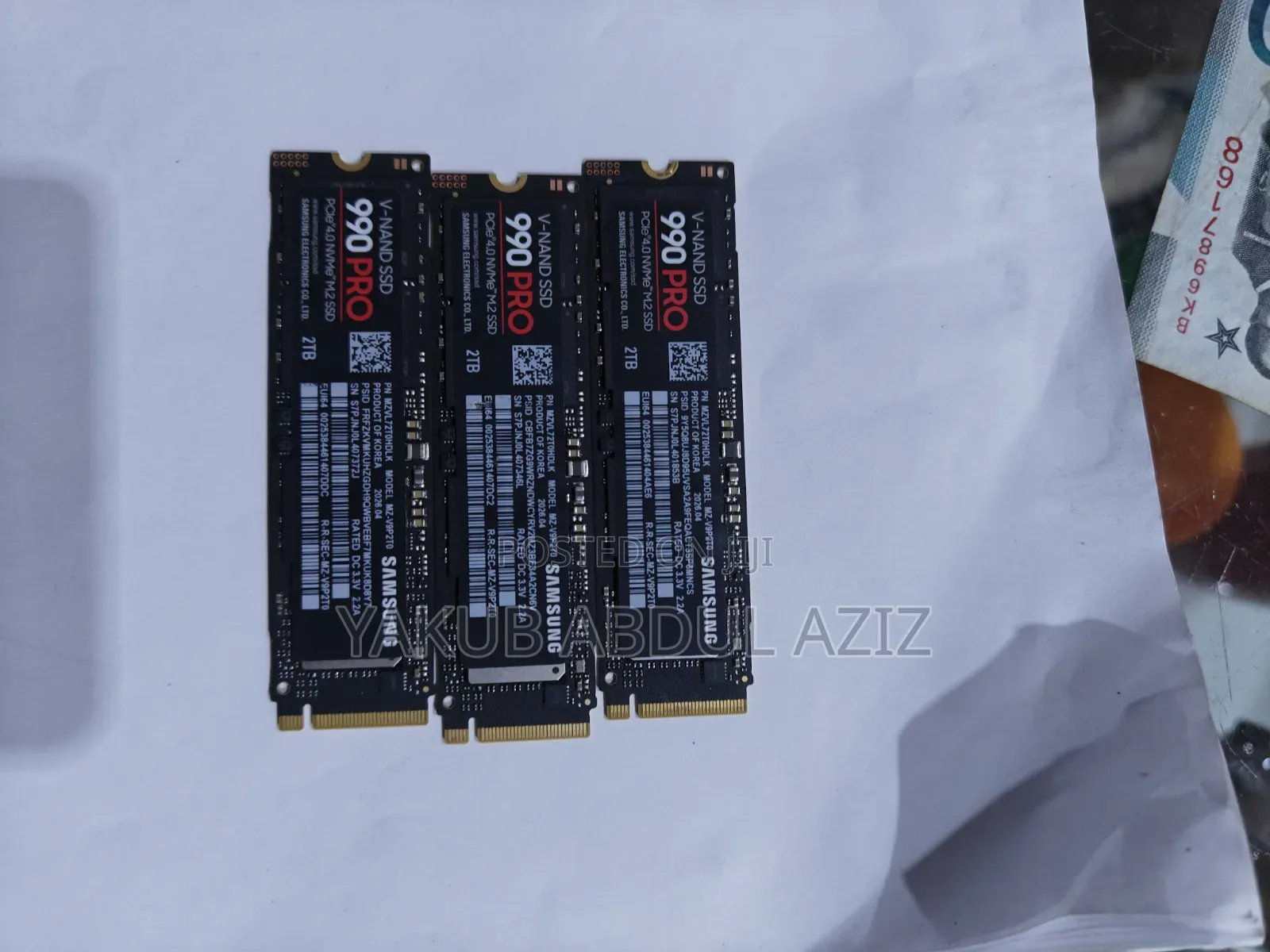 SSD M.2 Gen4 Samsung 2tb 2026 Model