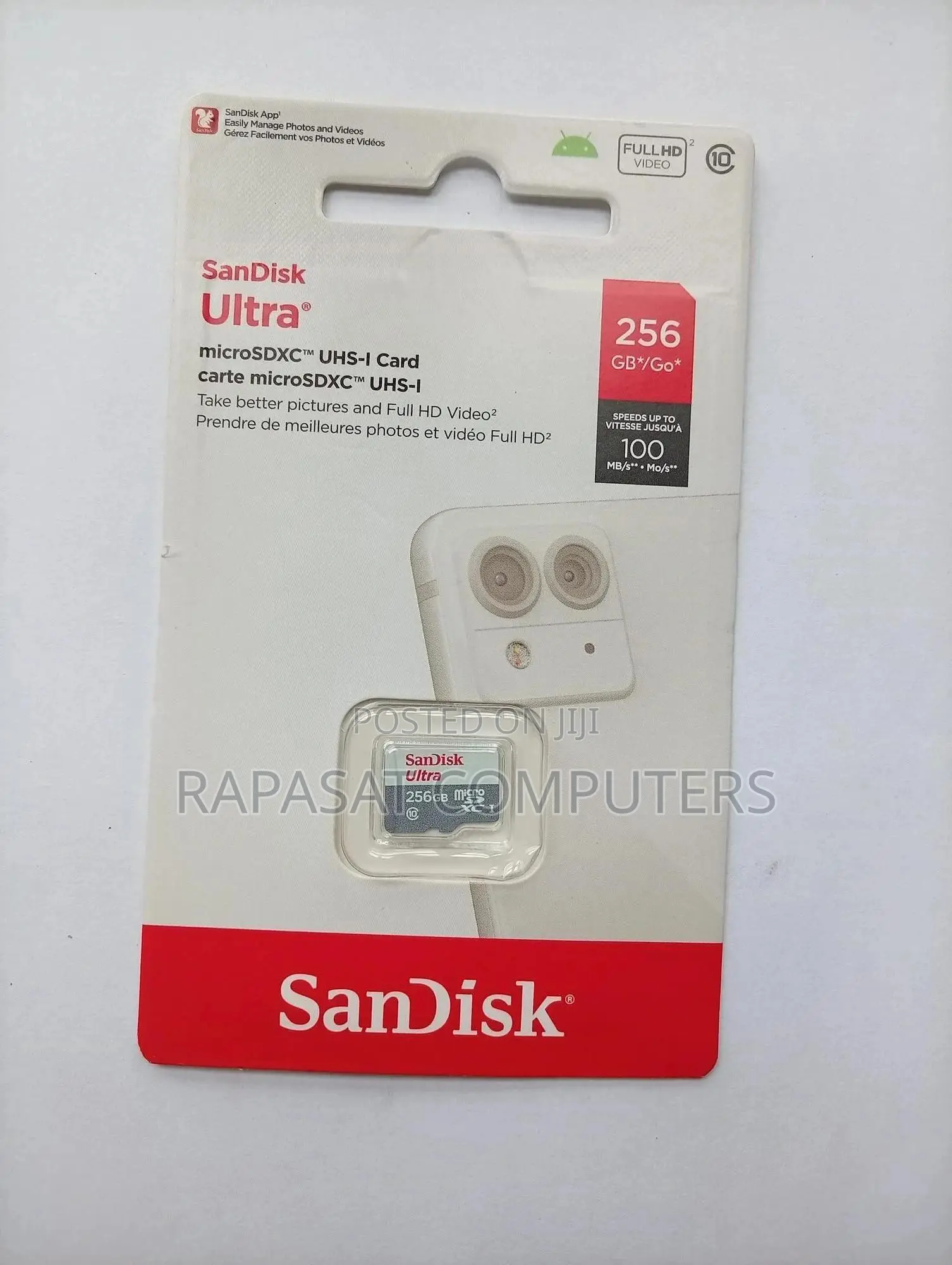Sandisk 256gb Microsd Card