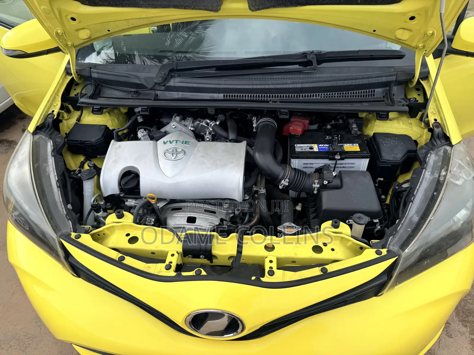Toyota Vitz 1.3 FWD 5dr 2015 Yellow
