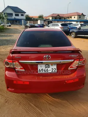 Toyota Corolla 2012 Red