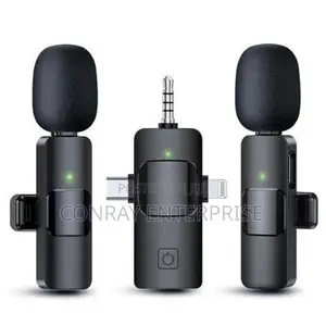 Wireless Microphone for iPhone and Android (Double)