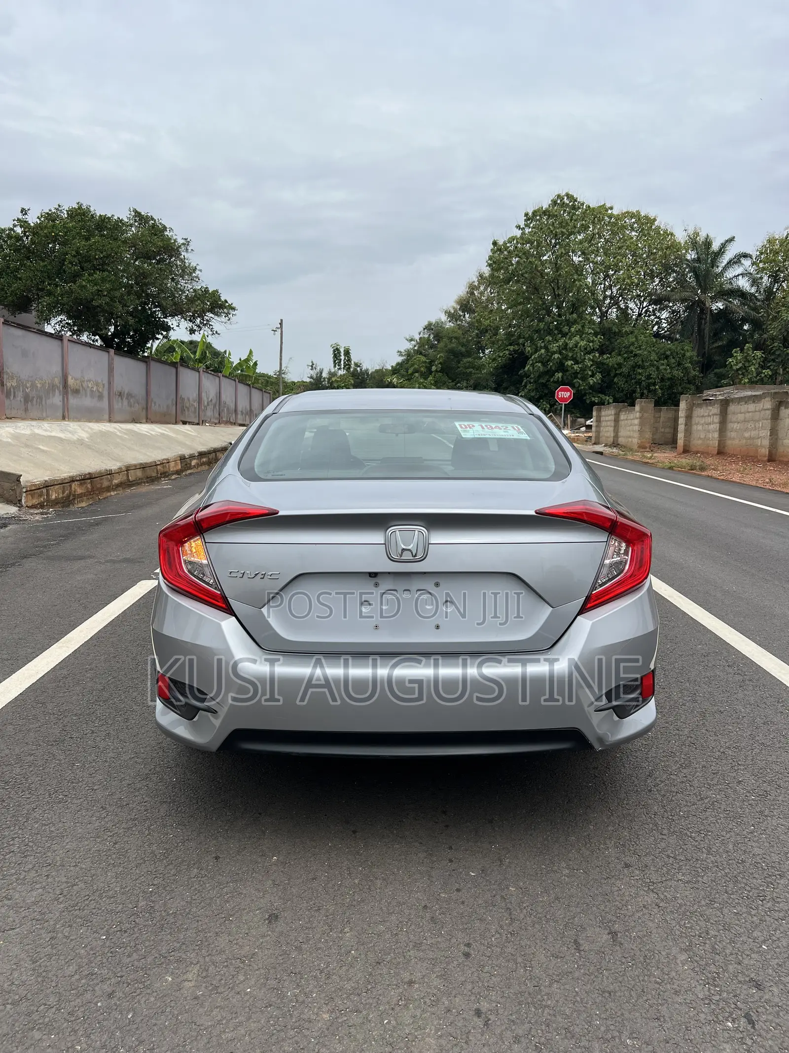 Honda Civic EX-L 4dr Sedan (1.5L 4cyl) 2016 Gray