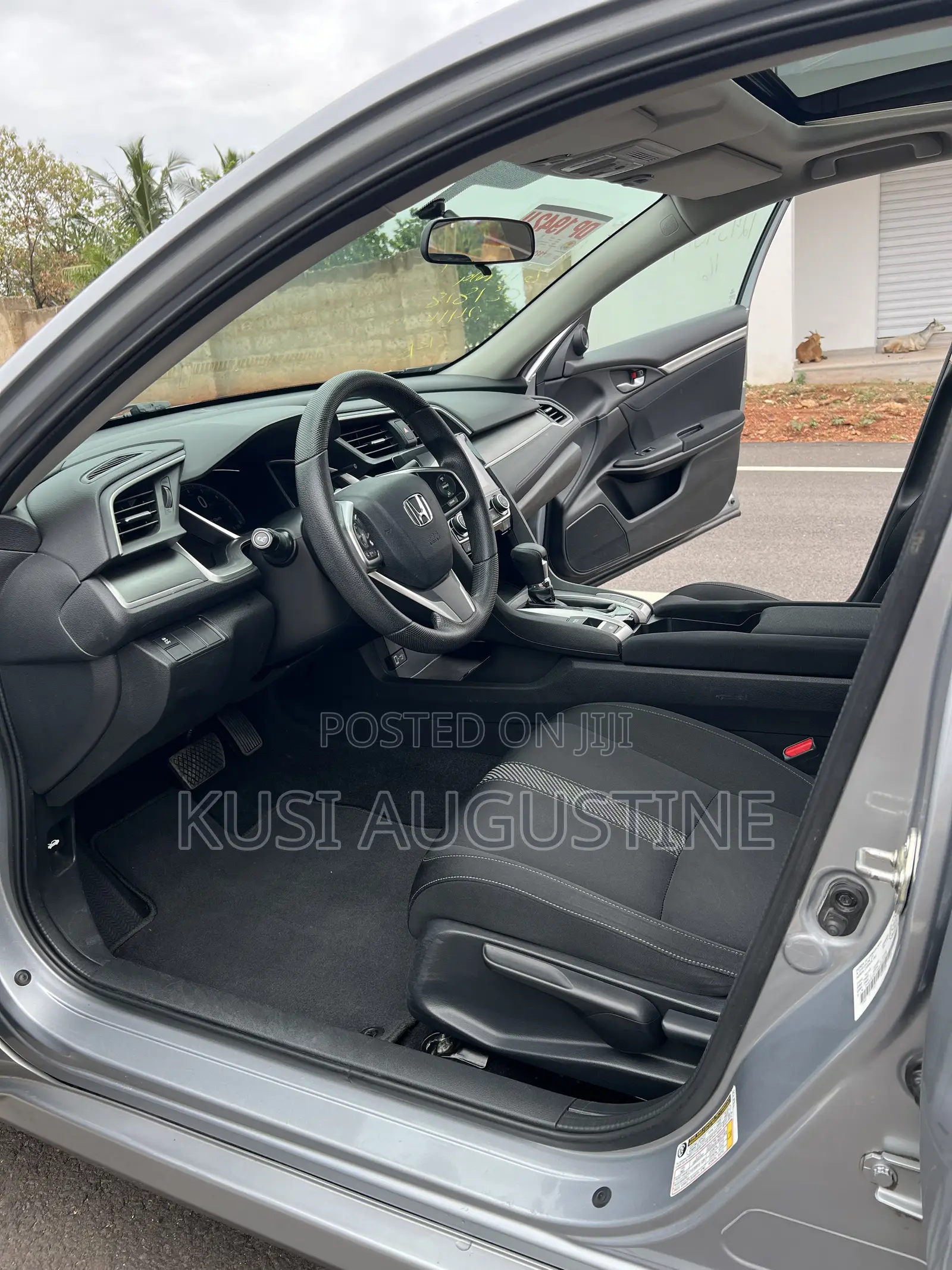 Honda Civic EX-L 4dr Sedan (1.5L 4cyl) 2016 Gray