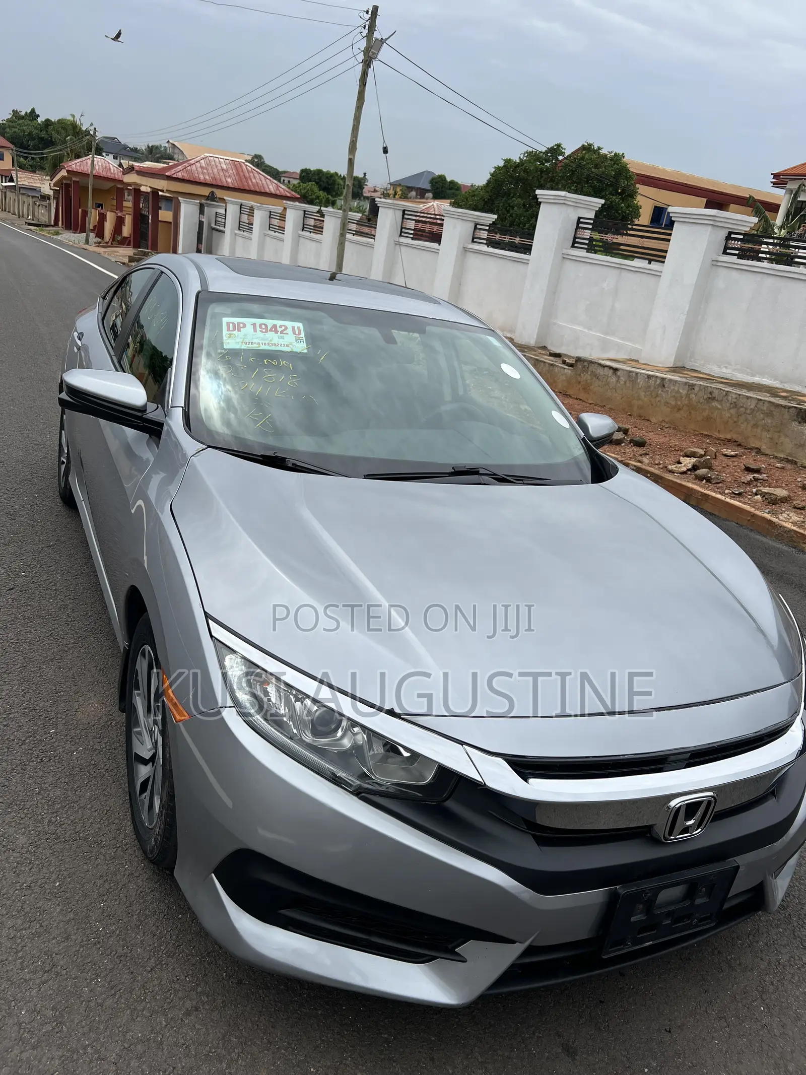 Honda Civic EX-L 4dr Sedan (1.5L 4cyl) 2016 Gray