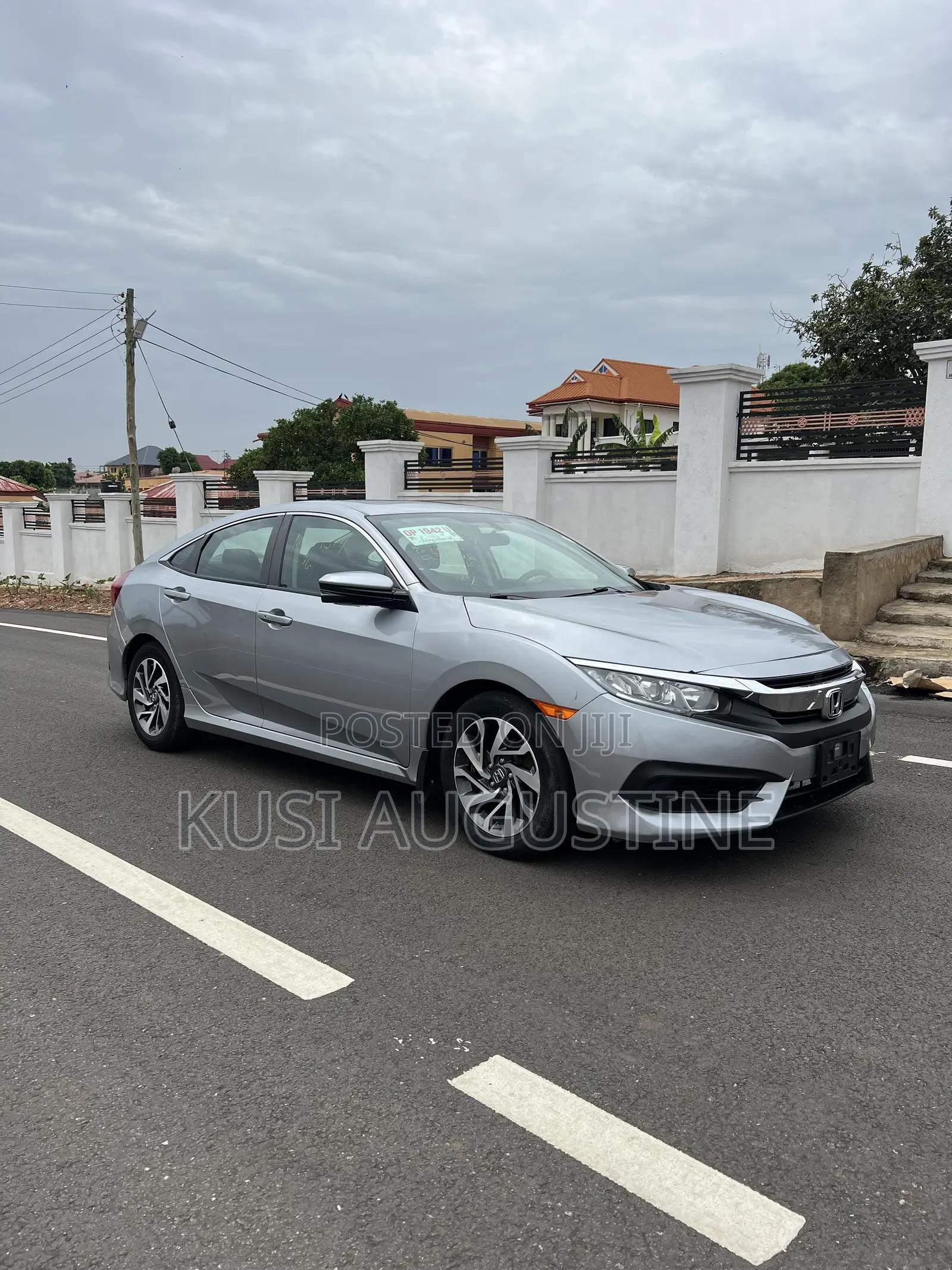 Honda Civic EX-L 4dr Sedan (1.5L 4cyl) 2016 Gray