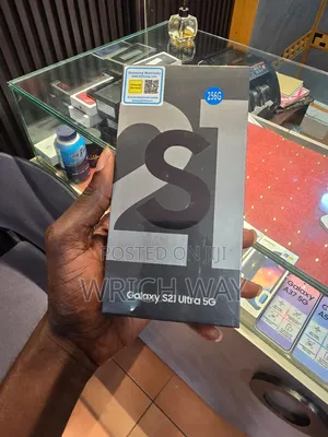 New Samsung Galaxy S21 Ultra 5G 256 GB Black