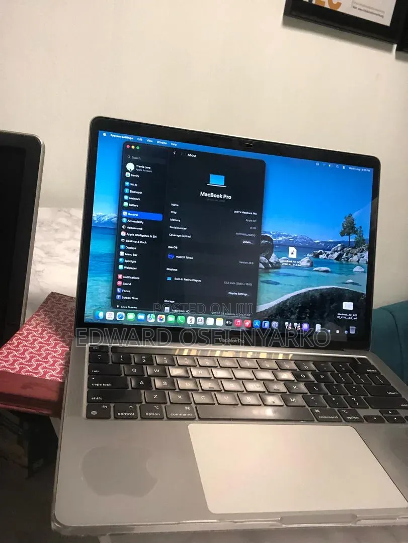 Laptop Apple MacBook Pro 2020 8GB Apple M1 Pro SSD 256GB