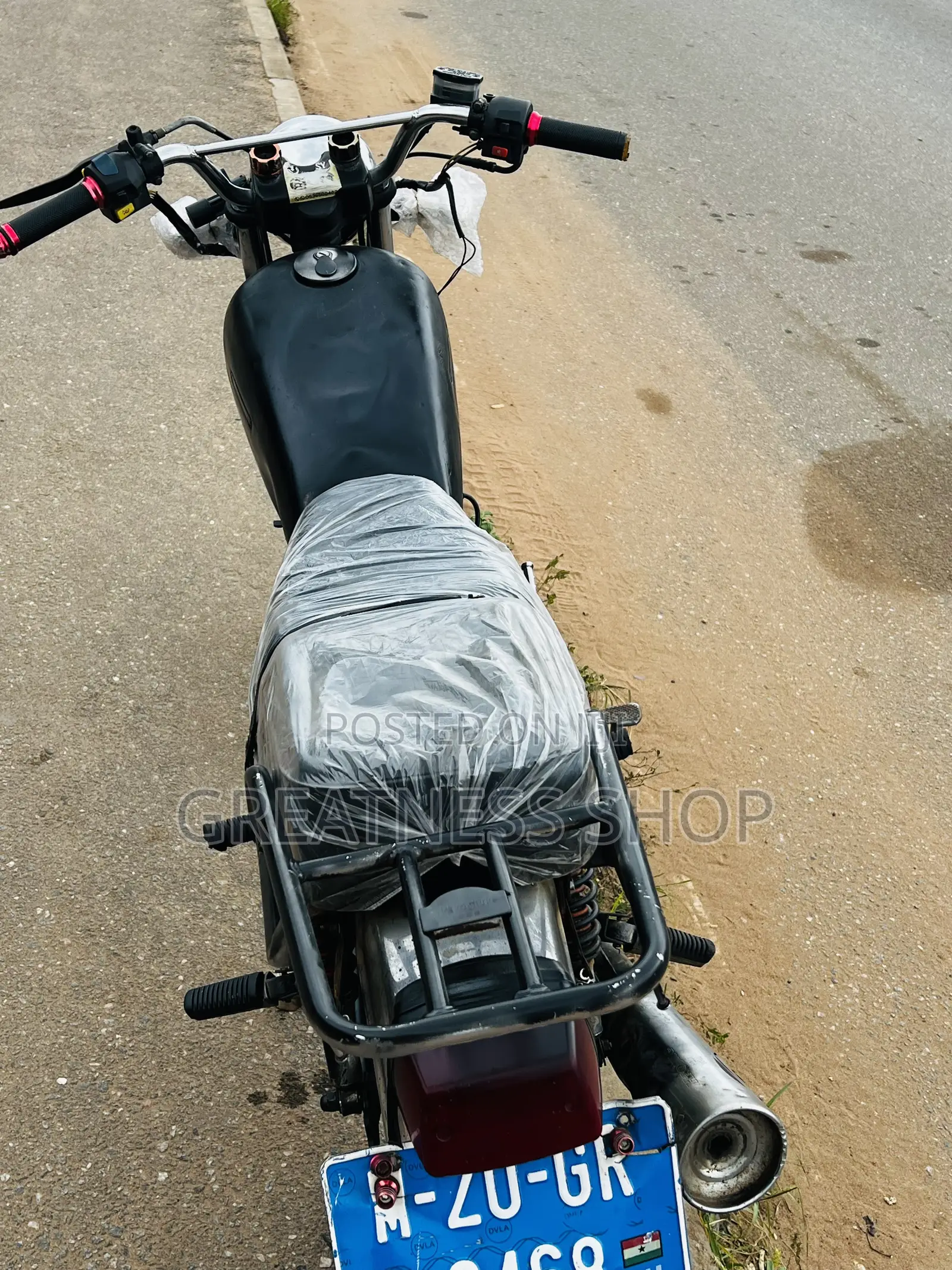 Haojue HJ125-8K 2020 Black