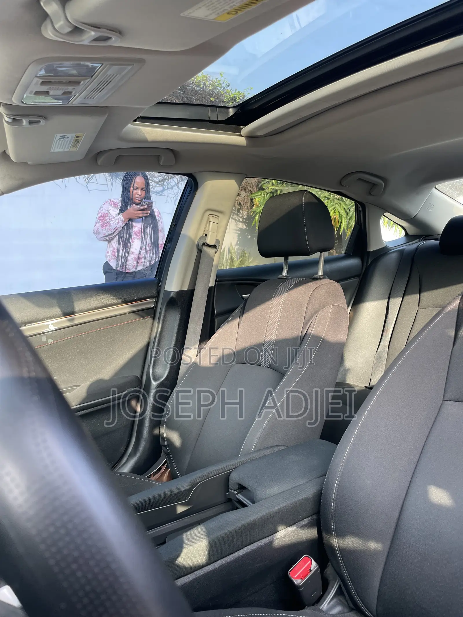 Honda Civic EX Sedan 2019 Black