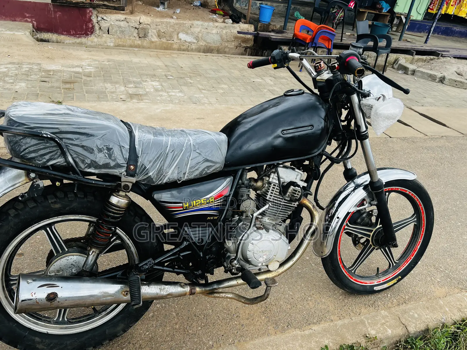 Haojue HJ125-8K 2020 Black