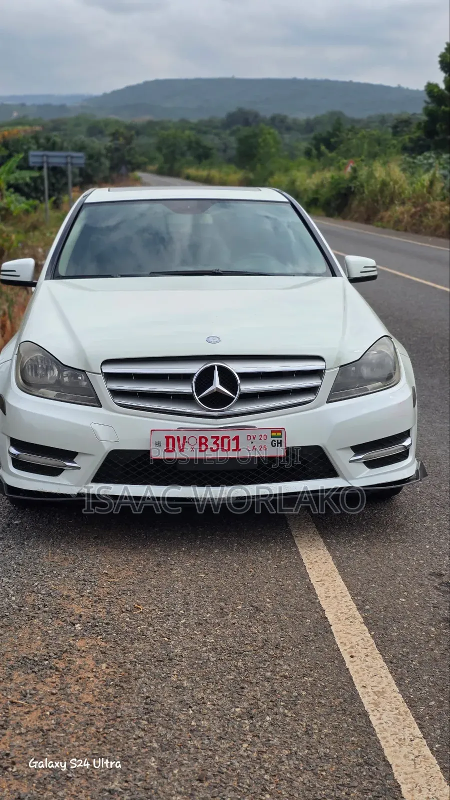 Mercedes-Benz C300 2014 White