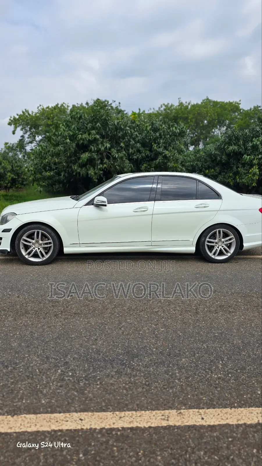 Mercedes-Benz C300 2014 White