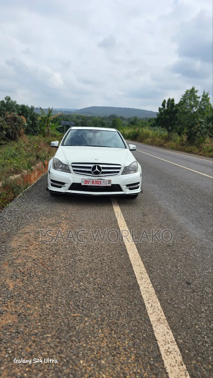 Mercedes-Benz C300 2014 White