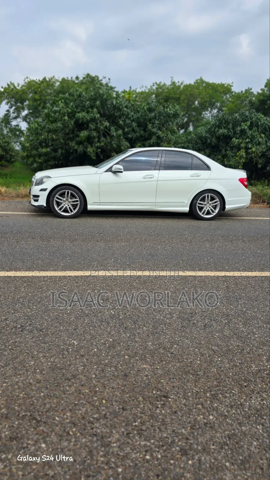 Mercedes-Benz C300 2014 White