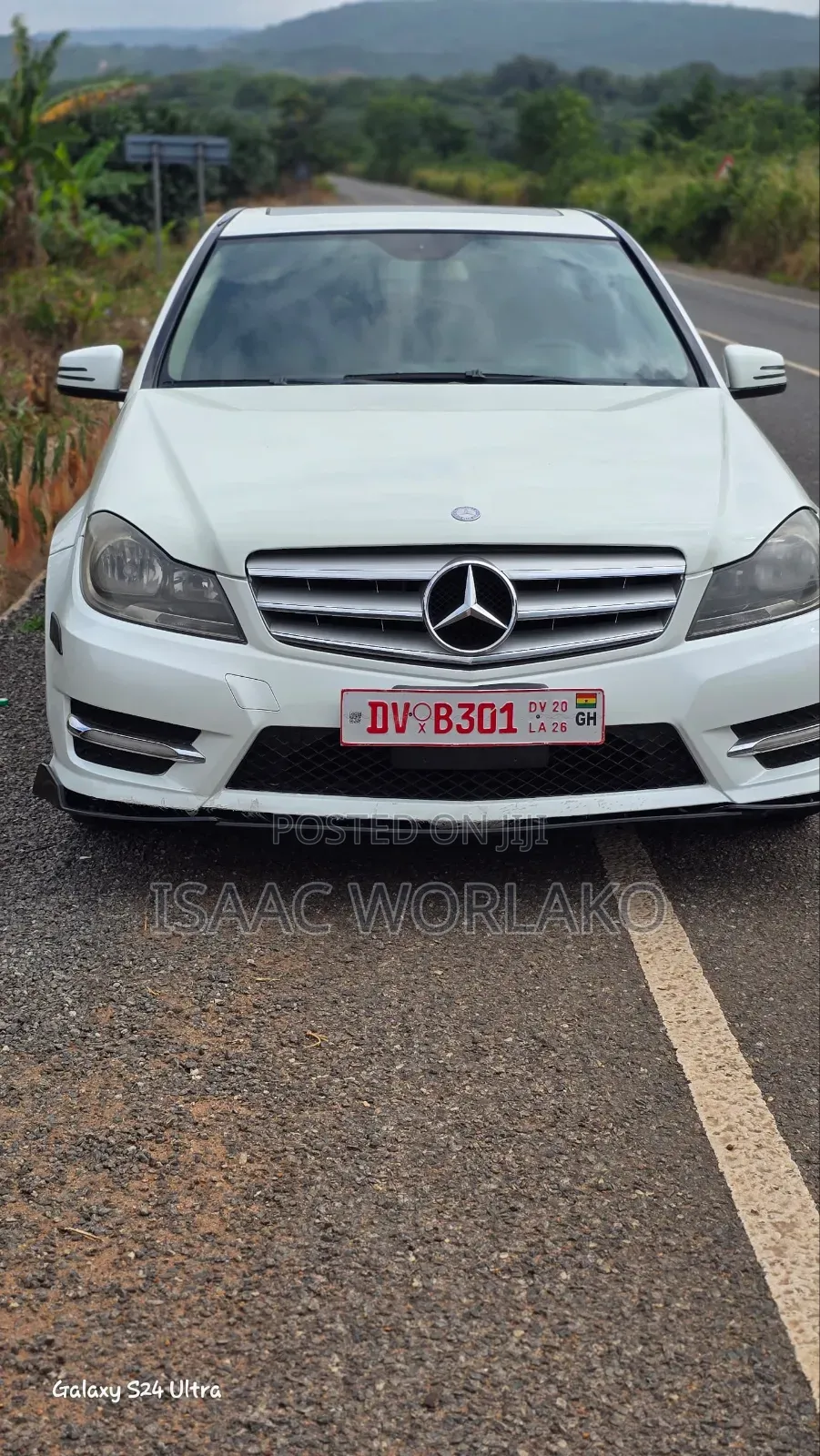 Mercedes-Benz C300 2014 White