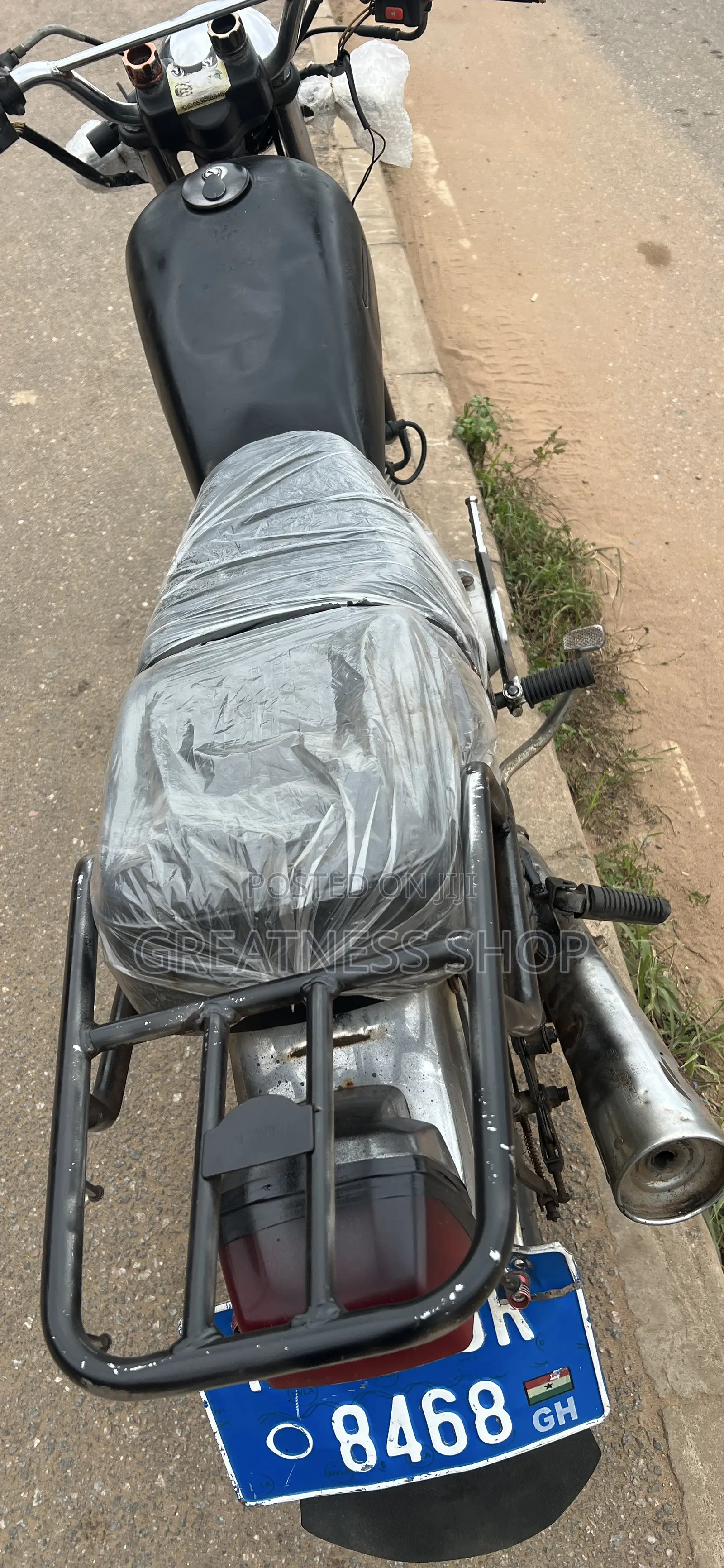 Haojue HJ125-8K 2020 Black