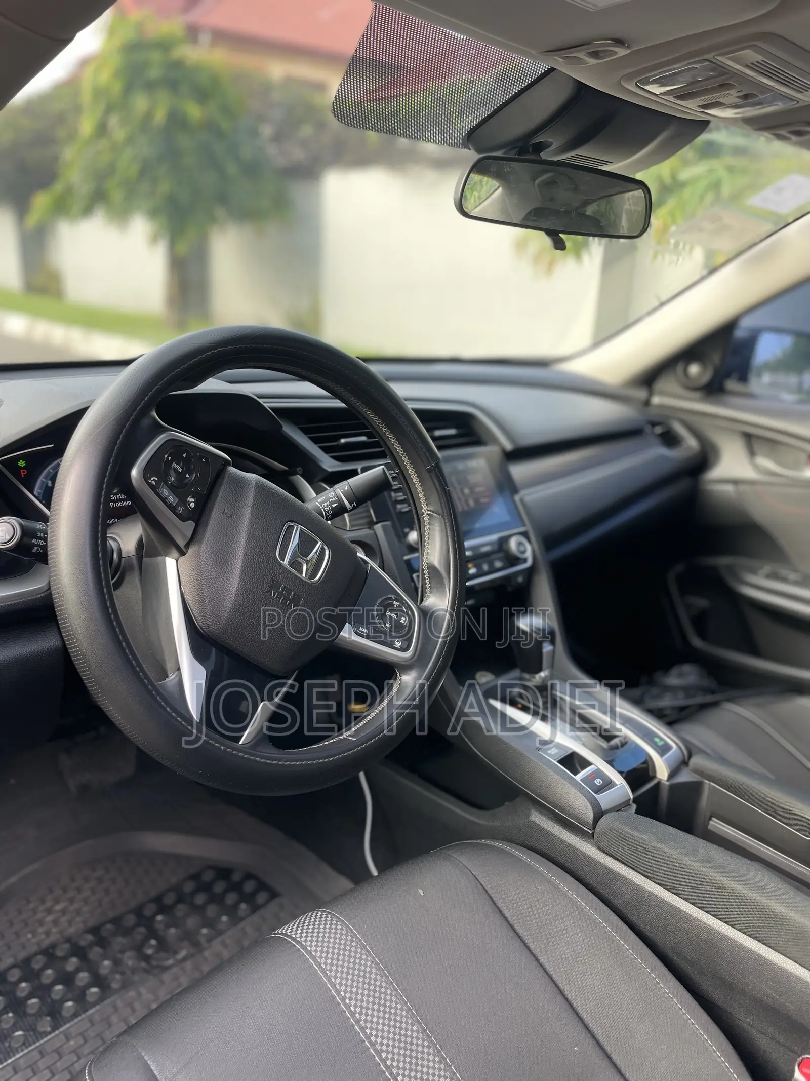 Honda Civic EX Sedan 2019 Black