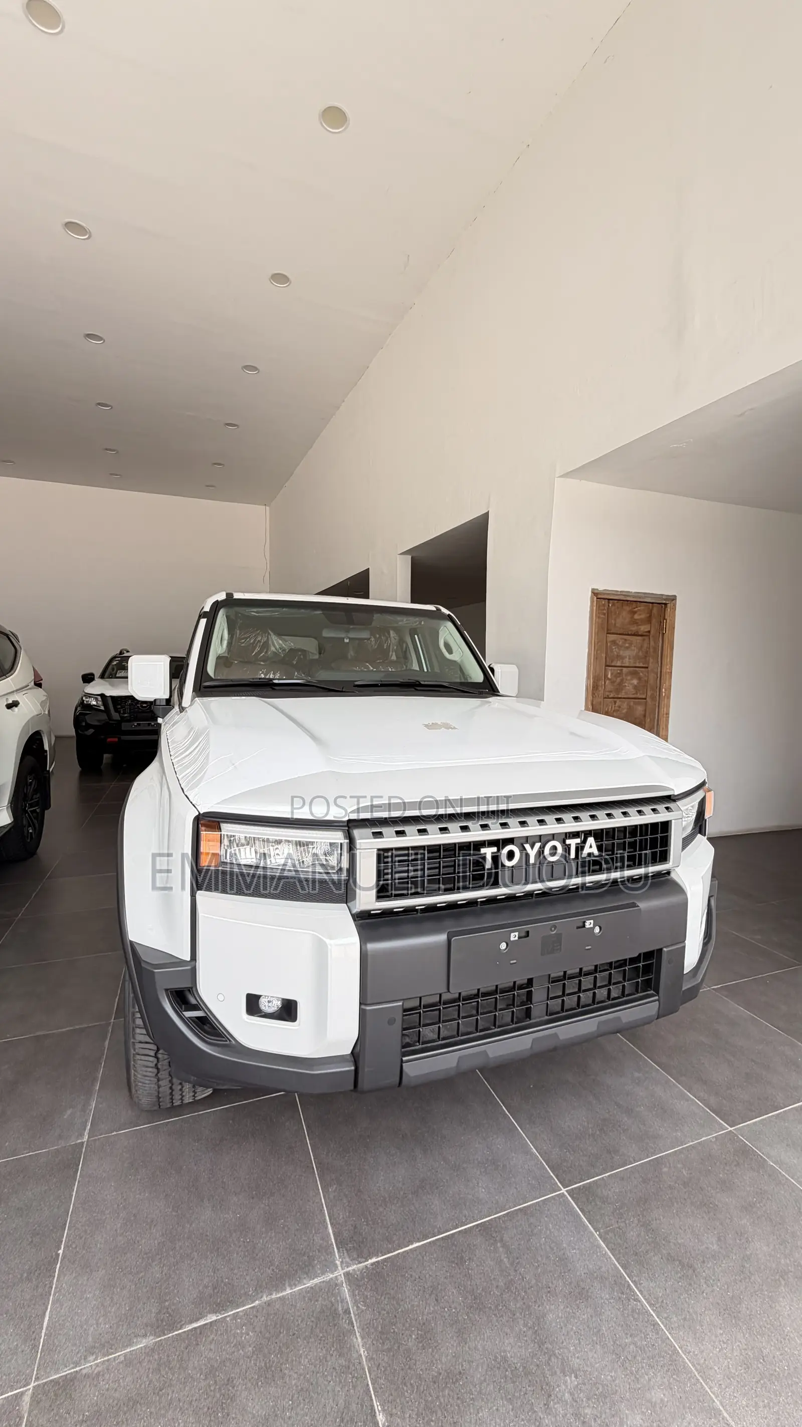 New Toyota Land Cruiser Prado 2.4 Hybrid 2024 White