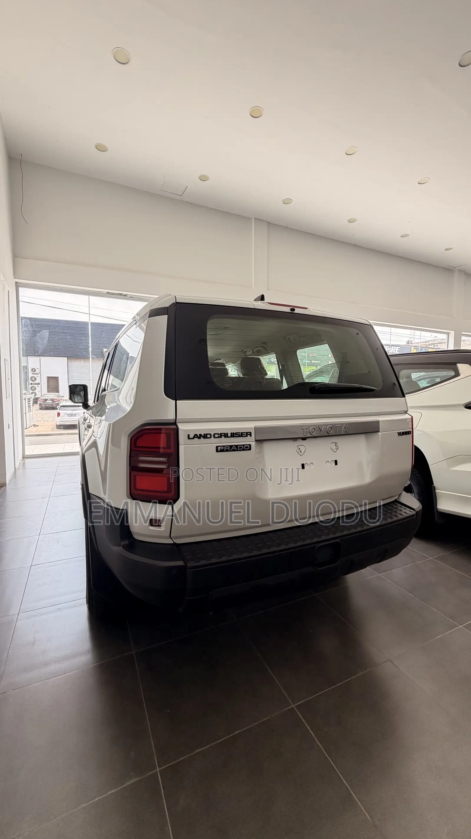 New Toyota Land Cruiser Prado 2.4 Hybrid 2024 White