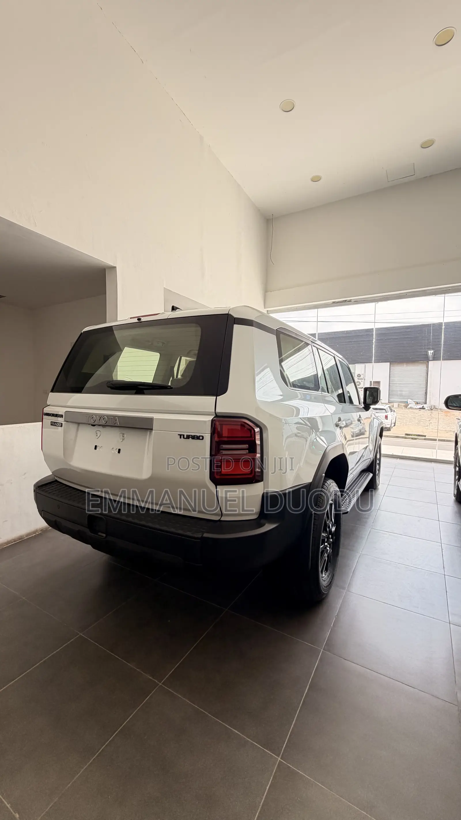New Toyota Land Cruiser Prado 2.4 Hybrid 2024 White