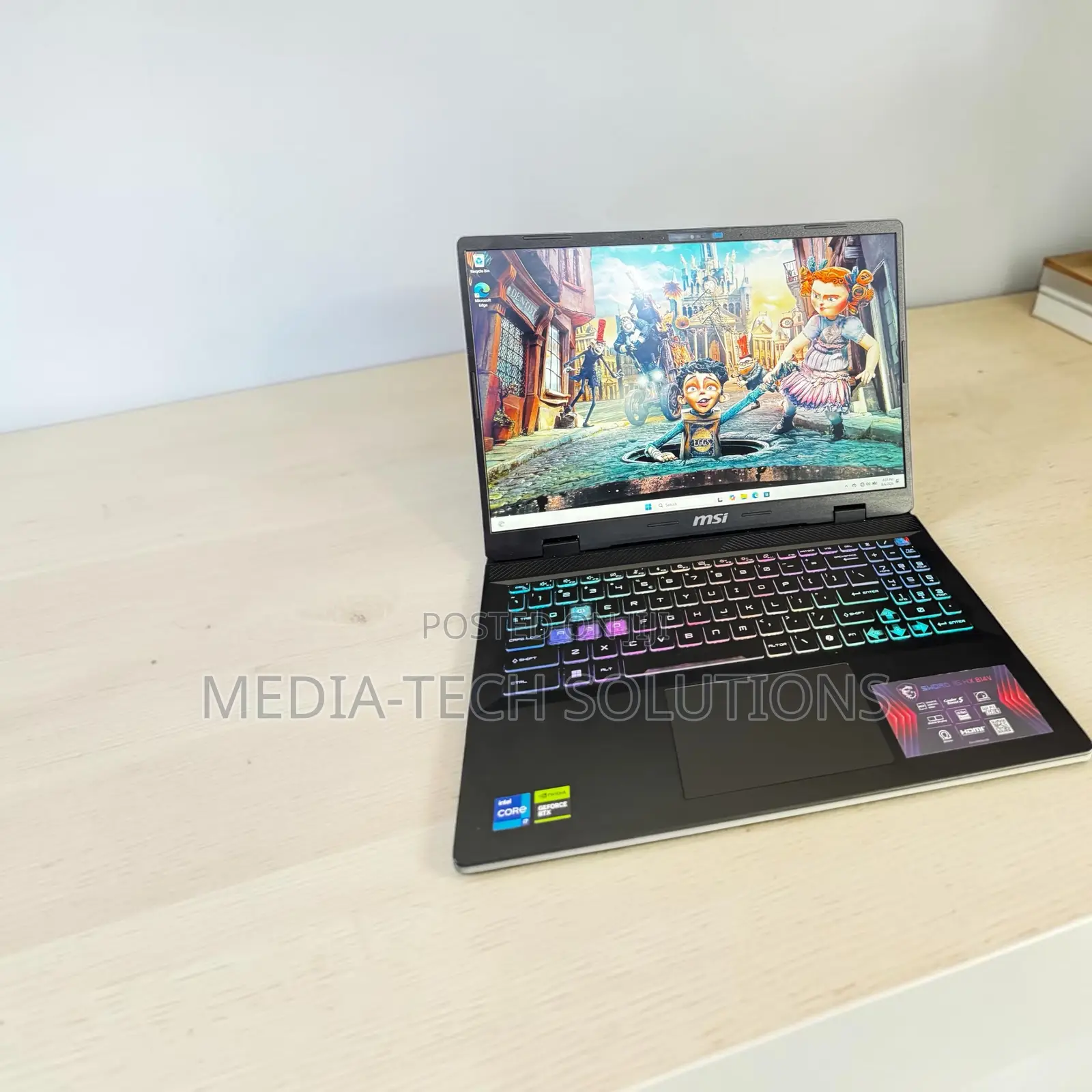 Laptop MSI MSI Sword 17 16GB Intel Core i7 SSD 1T