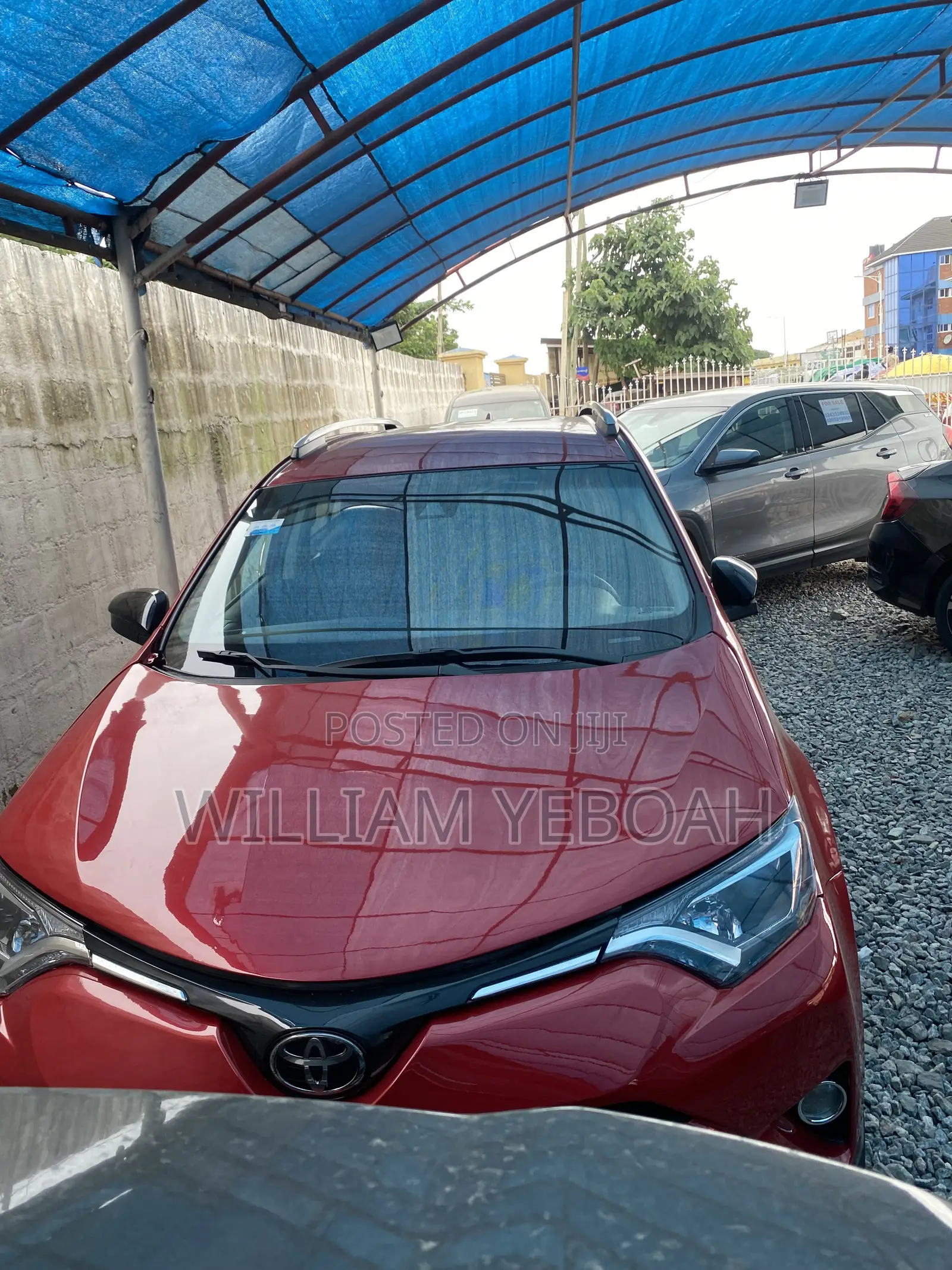 Toyota RAV4 LE AWD (2.5L 4cyl 6A) 2017 Red