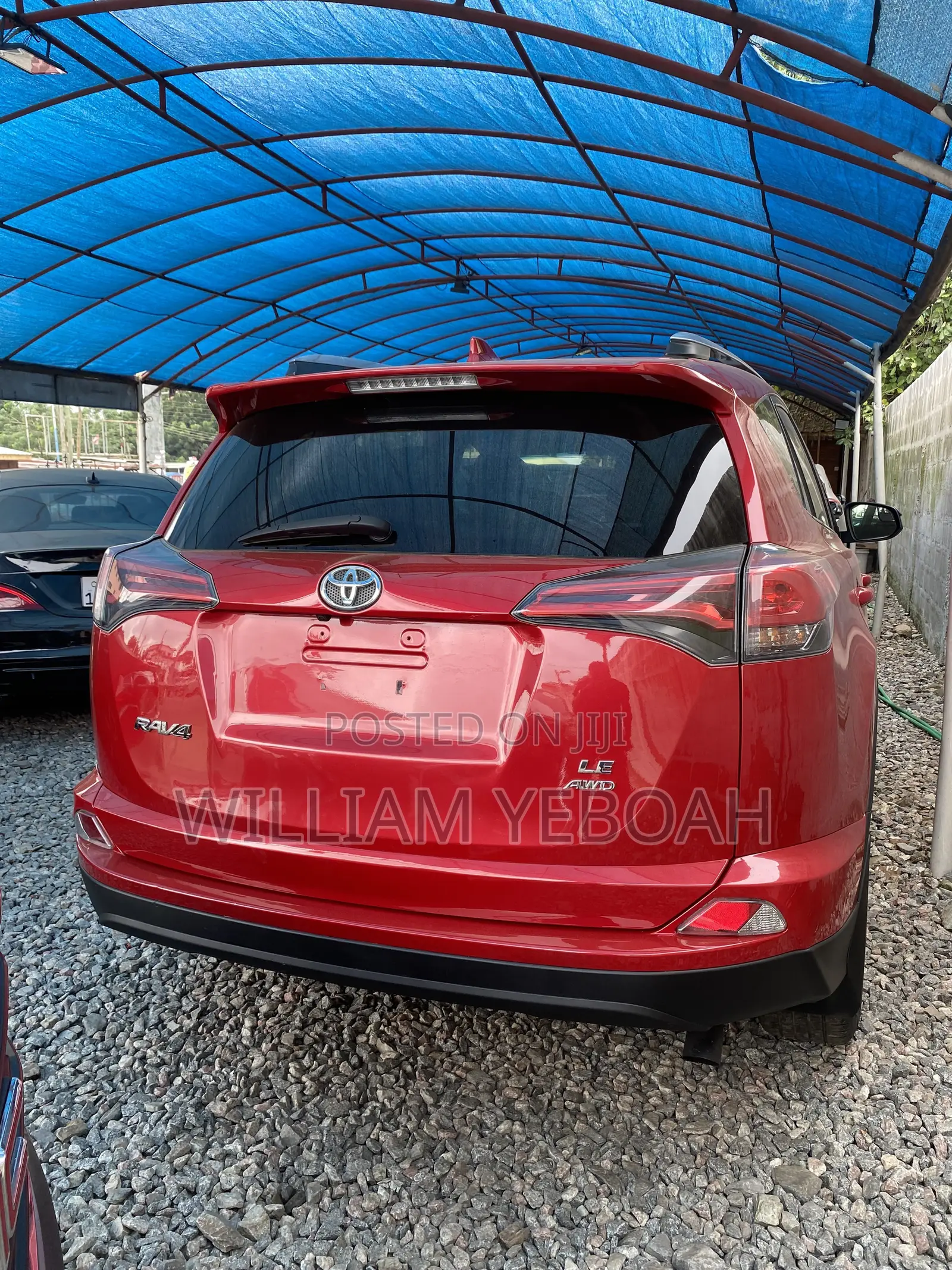 Toyota RAV4 LE AWD (2.5L 4cyl 6A) 2017 Red