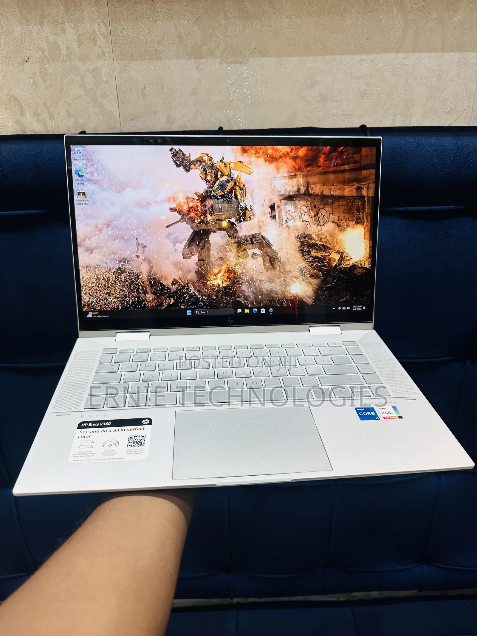 Laptop HP Envy x360 Convertible 15 es2xx 16GB Intel Core i5 SSD 512GB
