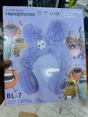 BL-7 Plush Monster Wireless Bluetooth Headphones