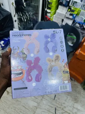 BL-7 Plush Monster Wireless Bluetooth Headphones