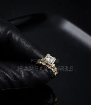 Square 3 in 1 Wedding Ring