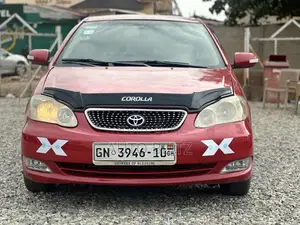 Toyota Corolla 2008 Red