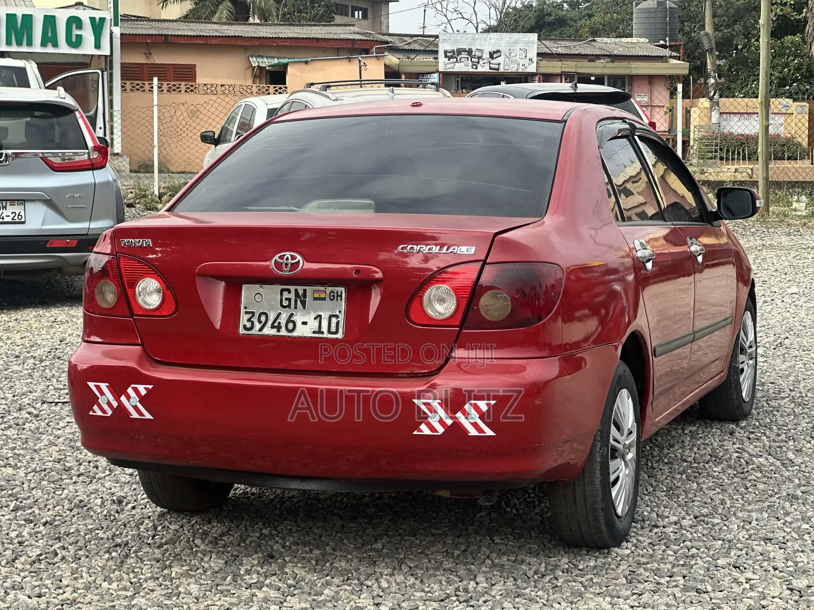 Toyota Corolla 2008 Red