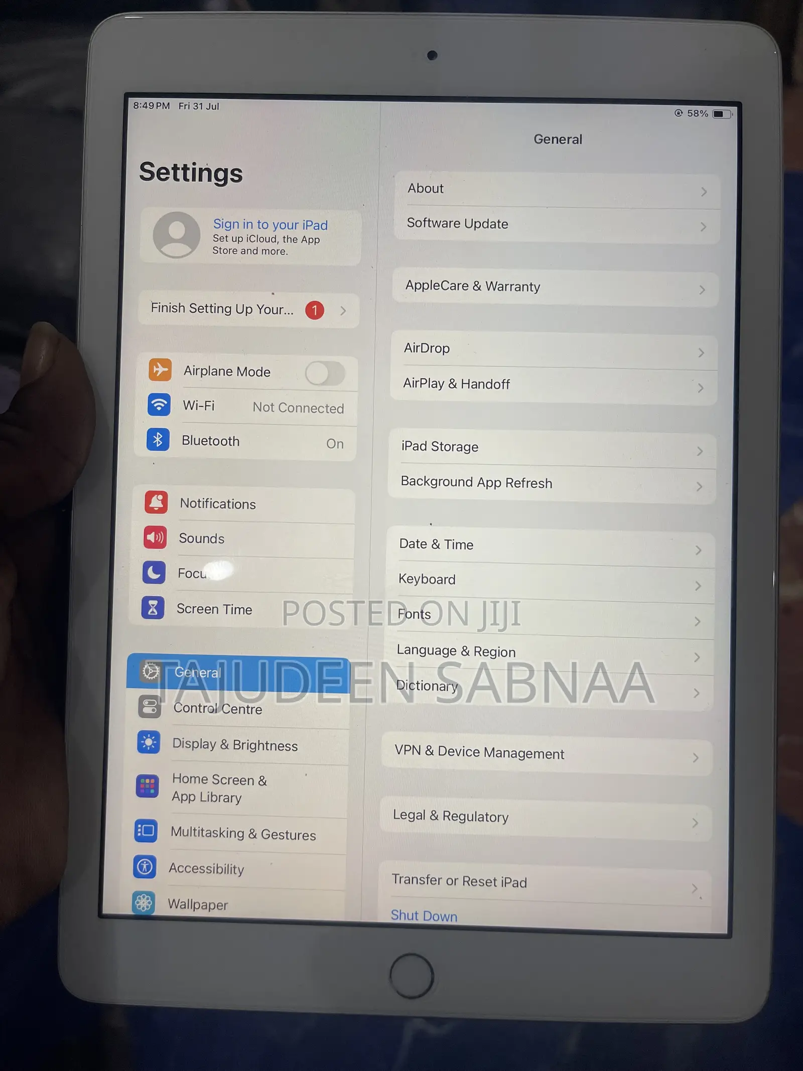 Tablet 32 GB White