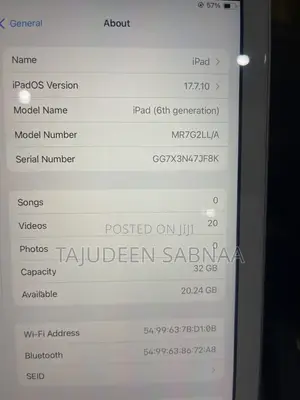 Tablet 32 GB White