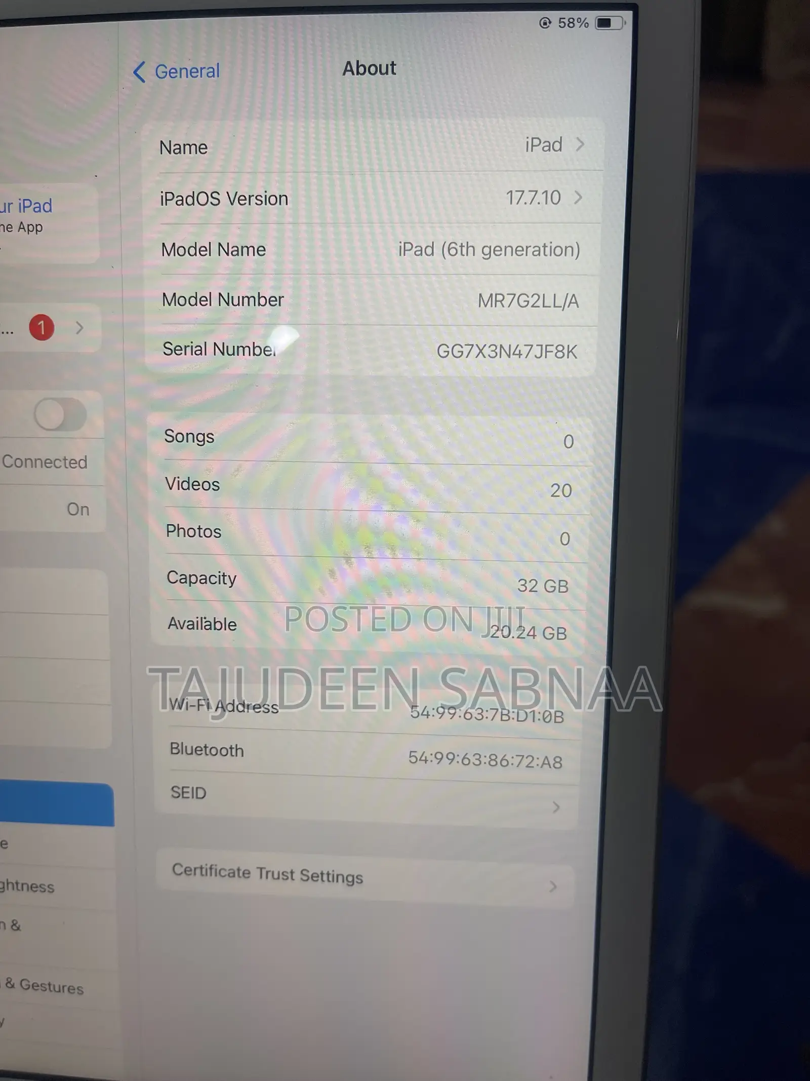 Tablet 32 GB White