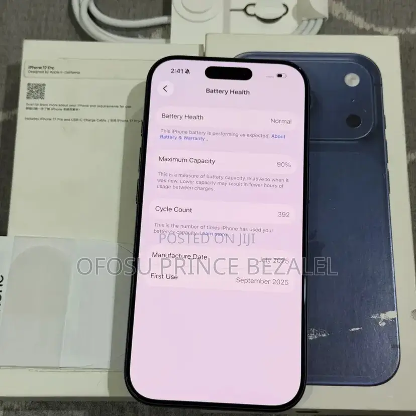 Apple iPhone 17 Pro Max 256 GB Blue