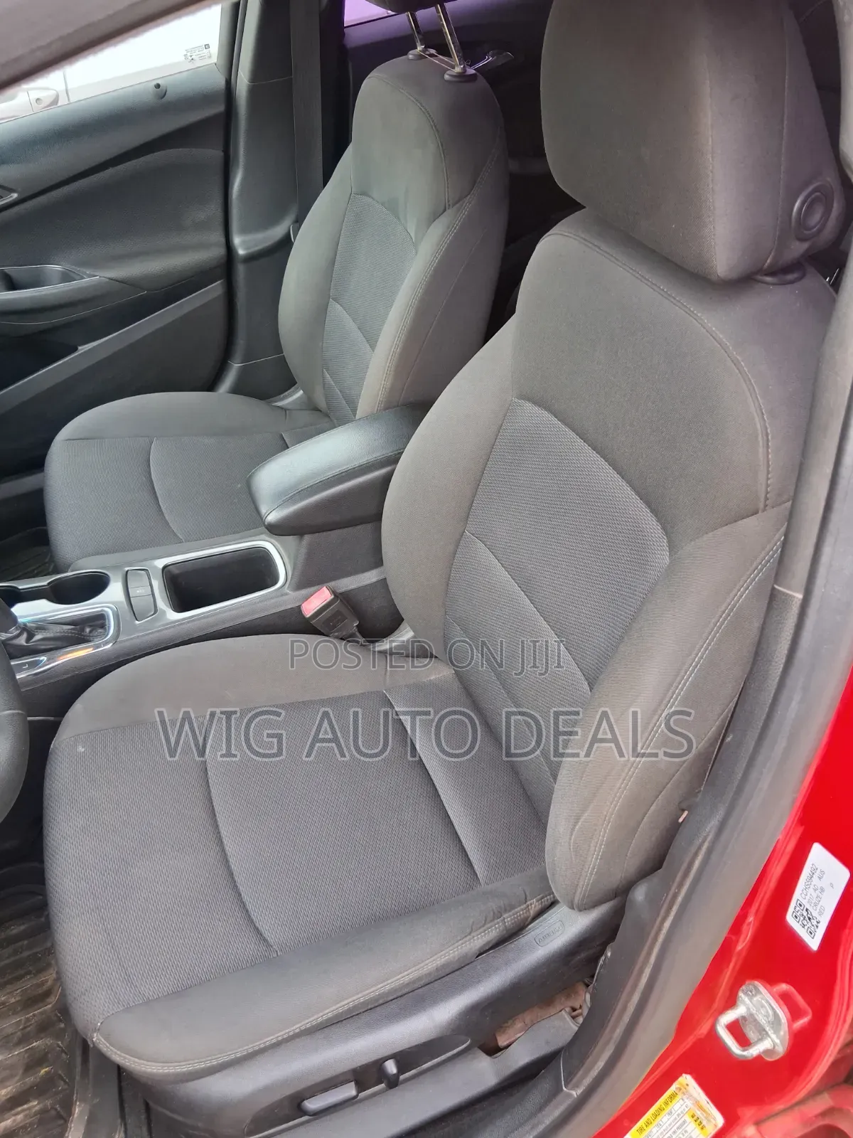Chevrolet Cruze 2017 Red