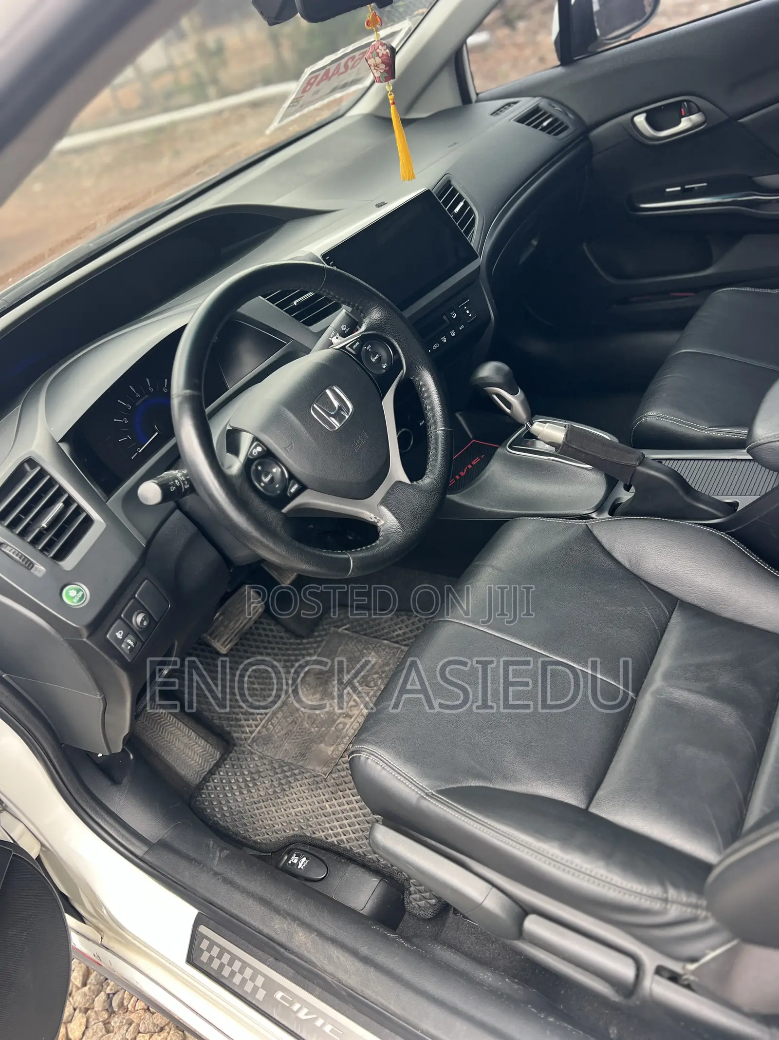 Honda Civic EX-L 4dr Sedan (1.8L 4cyl CVT) 2014 White