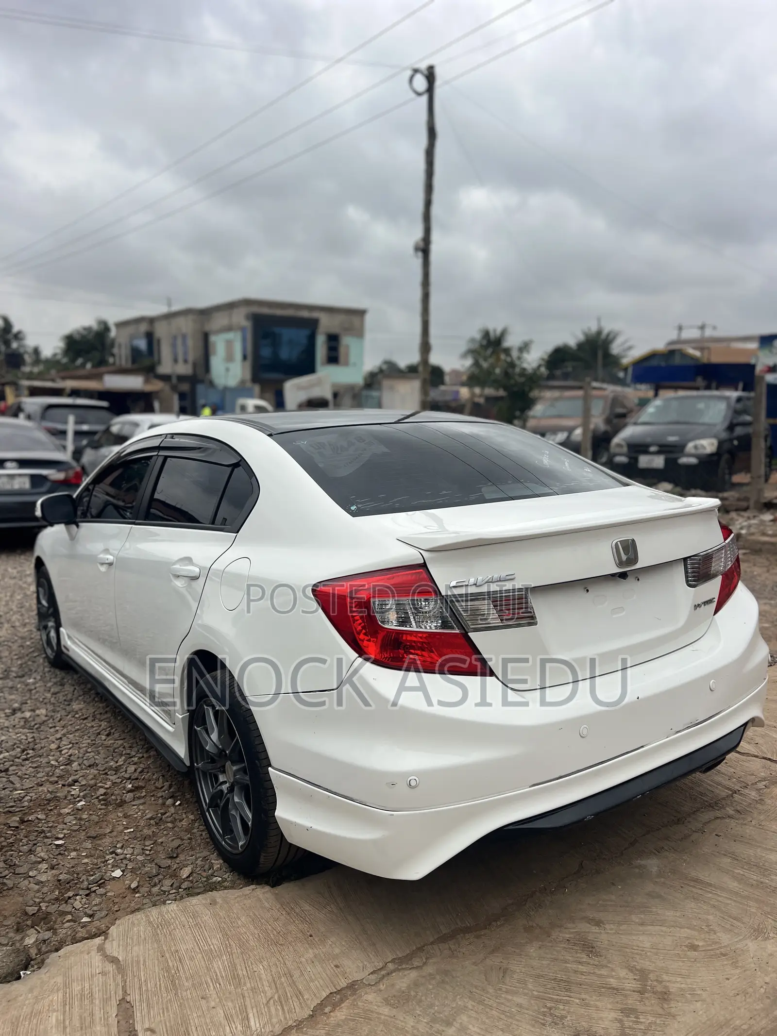 Honda Civic EX-L 4dr Sedan (1.8L 4cyl CVT) 2014 White