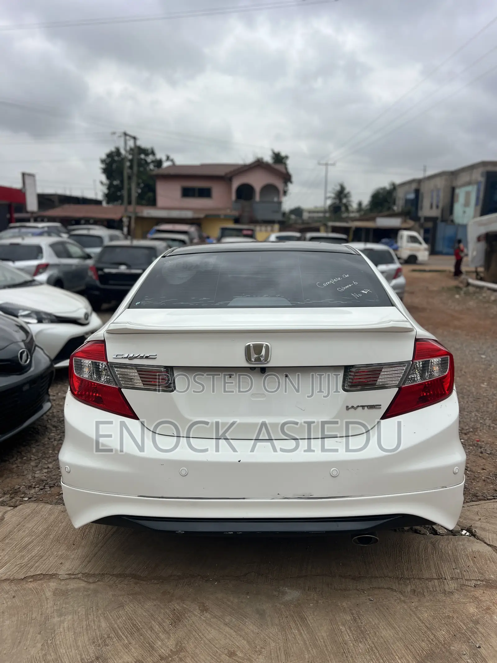Honda Civic EX-L 4dr Sedan (1.8L 4cyl CVT) 2014 White
