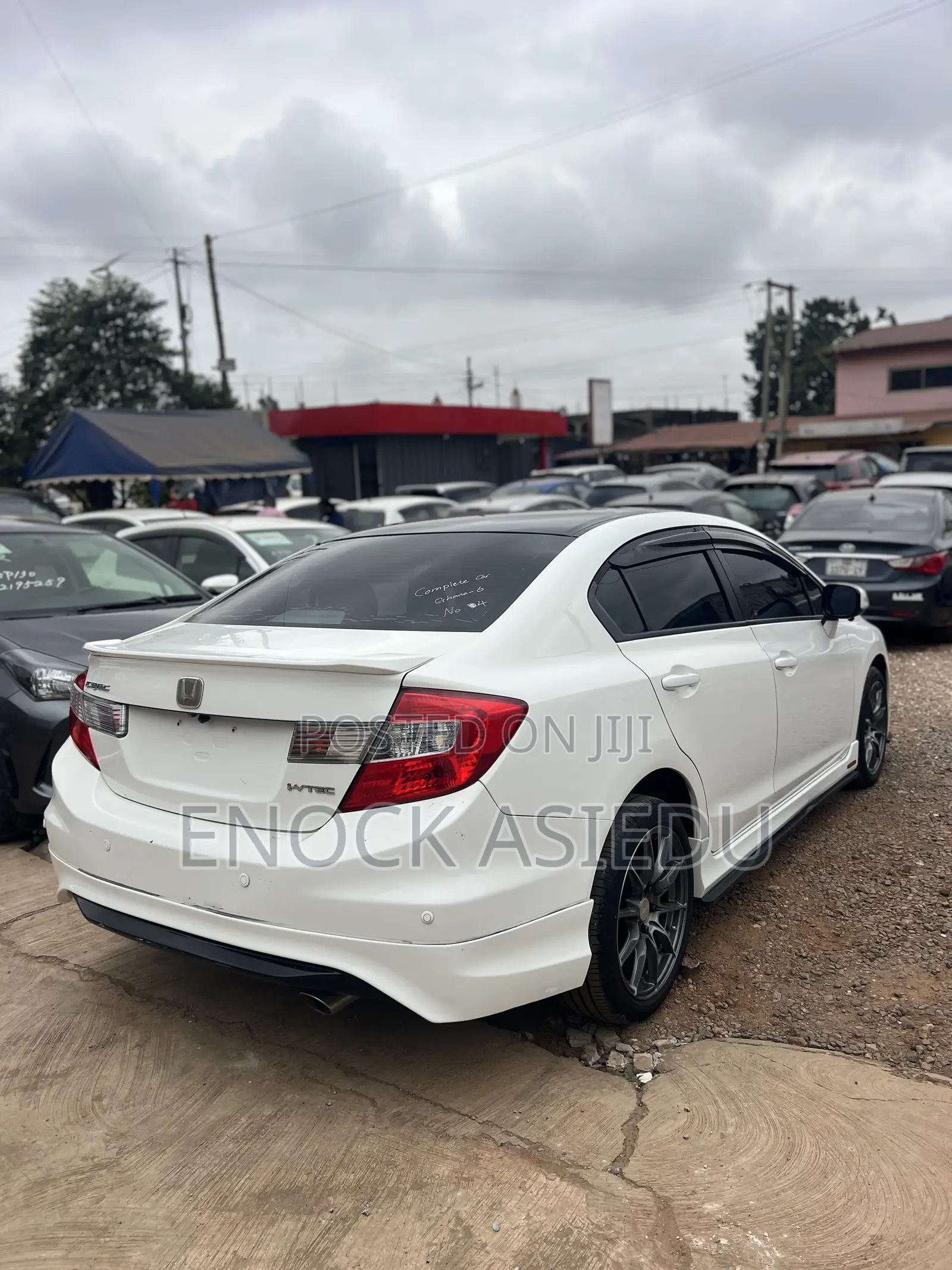 Honda Civic EX-L 4dr Sedan (1.8L 4cyl CVT) 2014 White