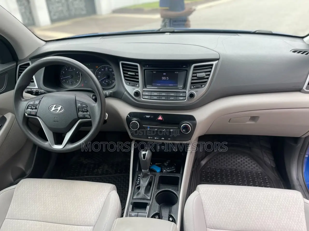 Hyundai Tucson Limited AWD 2017 Blue