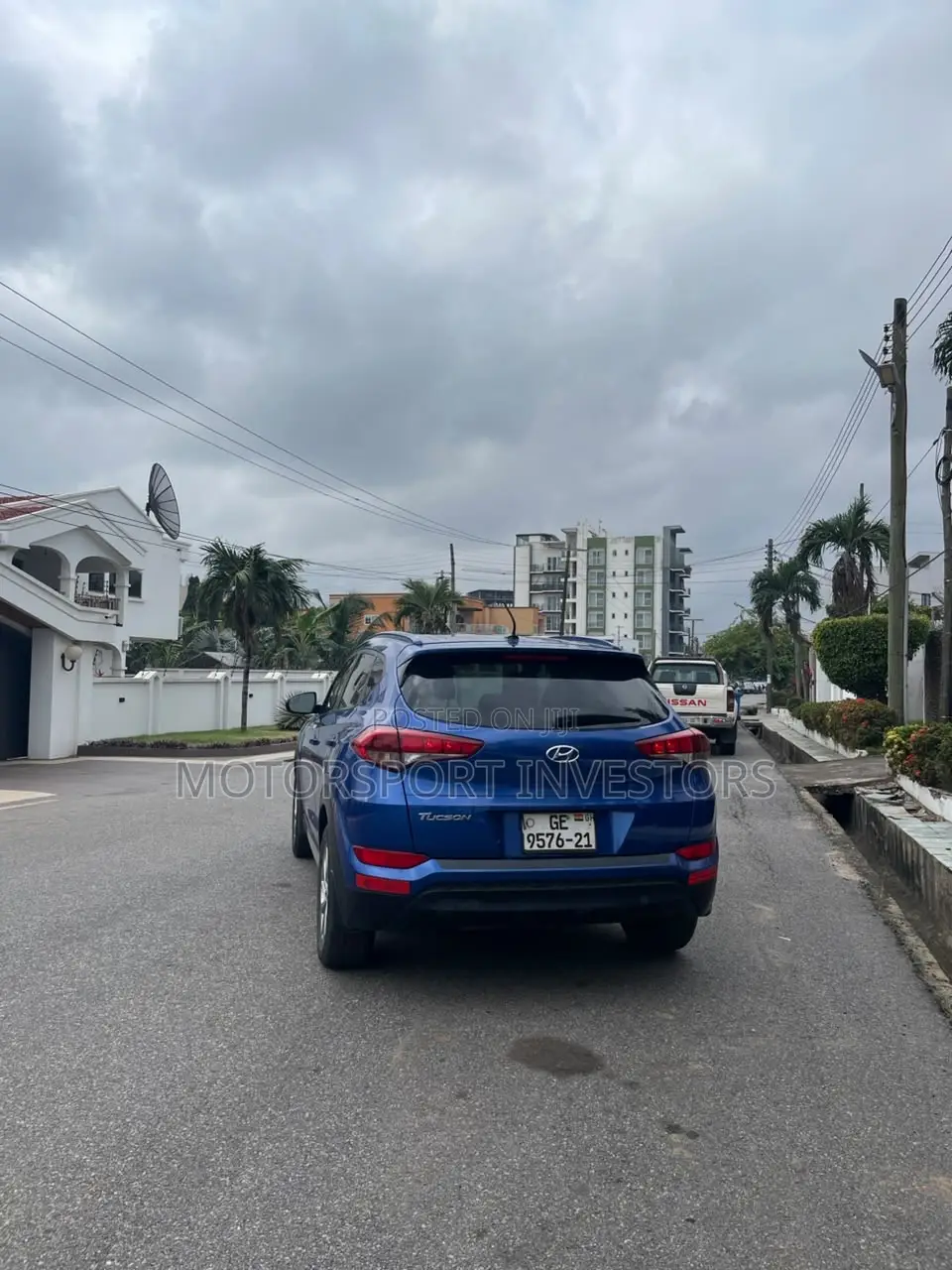 Hyundai Tucson Limited AWD 2017 Blue