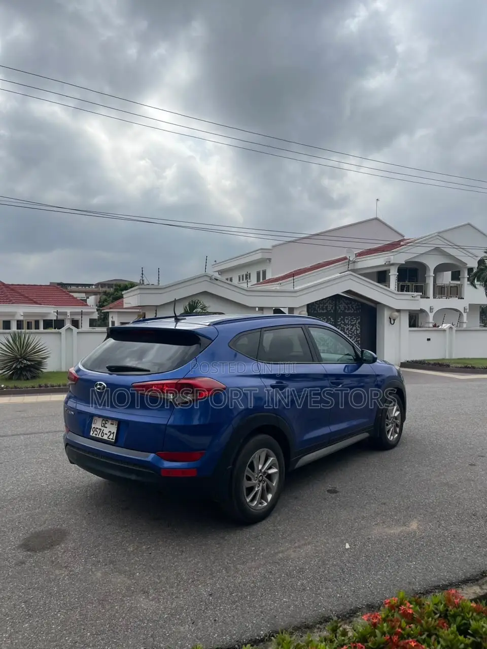 Hyundai Tucson Limited AWD 2017 Blue