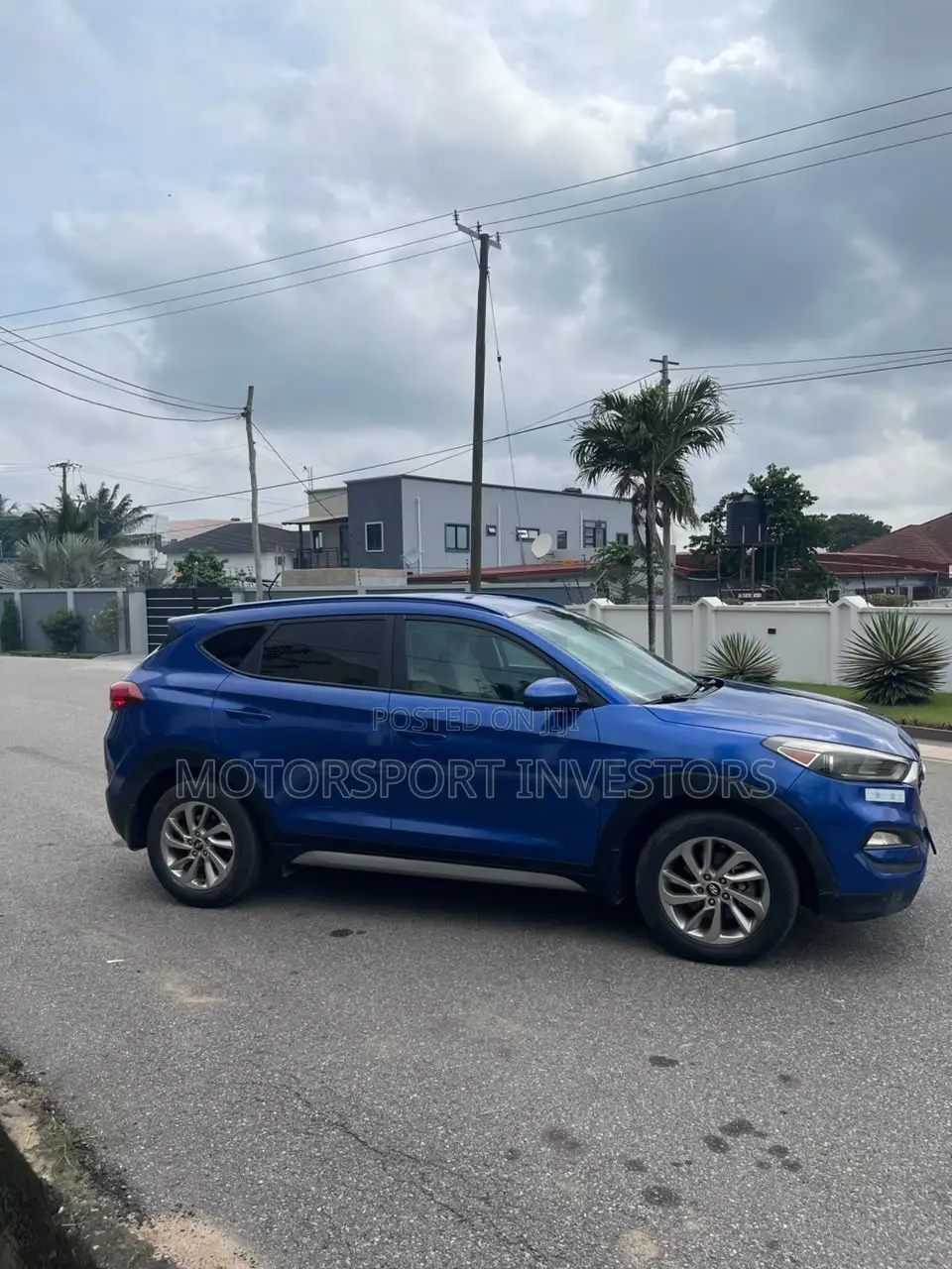 Hyundai Tucson Limited AWD 2017 Blue